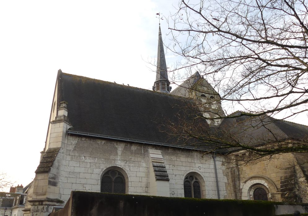 chapelle sud, façade est, vue partielle