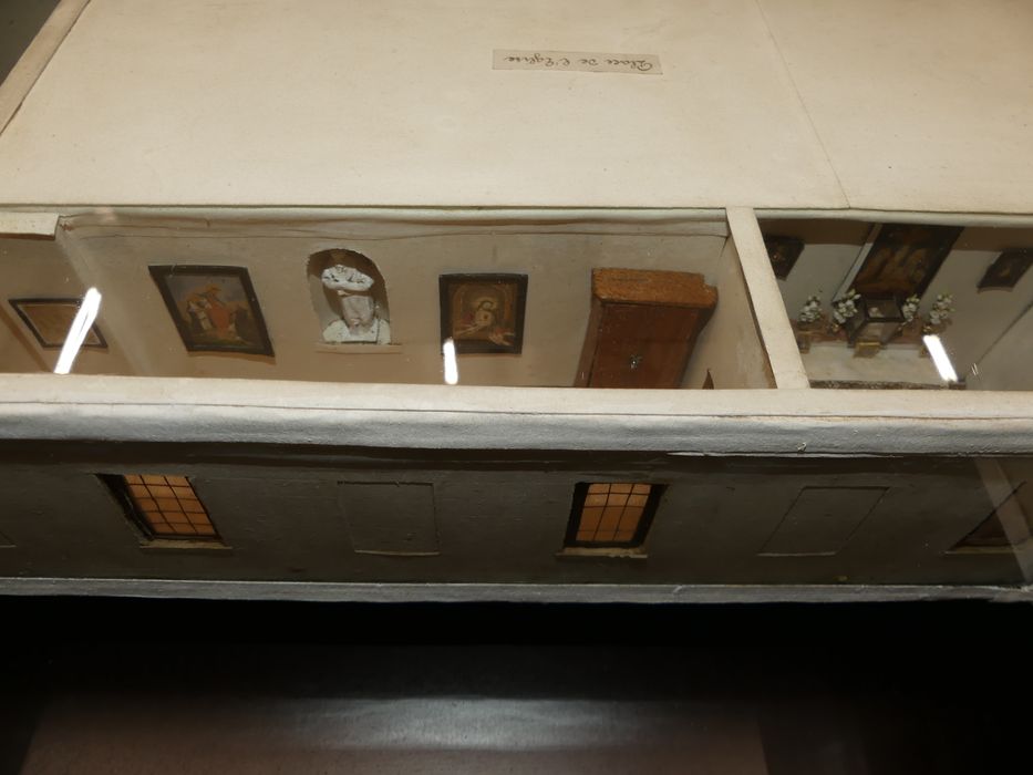 maquette du couvent du carmel de Tours, détail