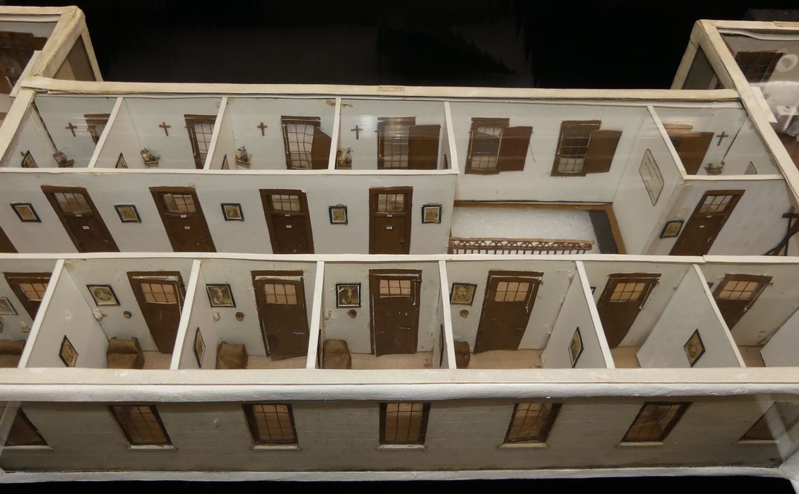 maquette du couvent du carmel de Tours, détail