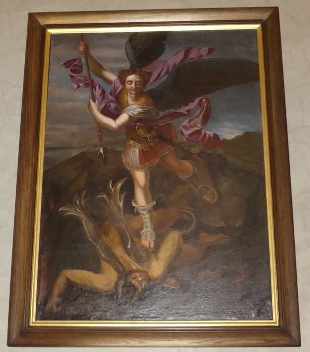 tableau : Saint Michel terrassant le démon