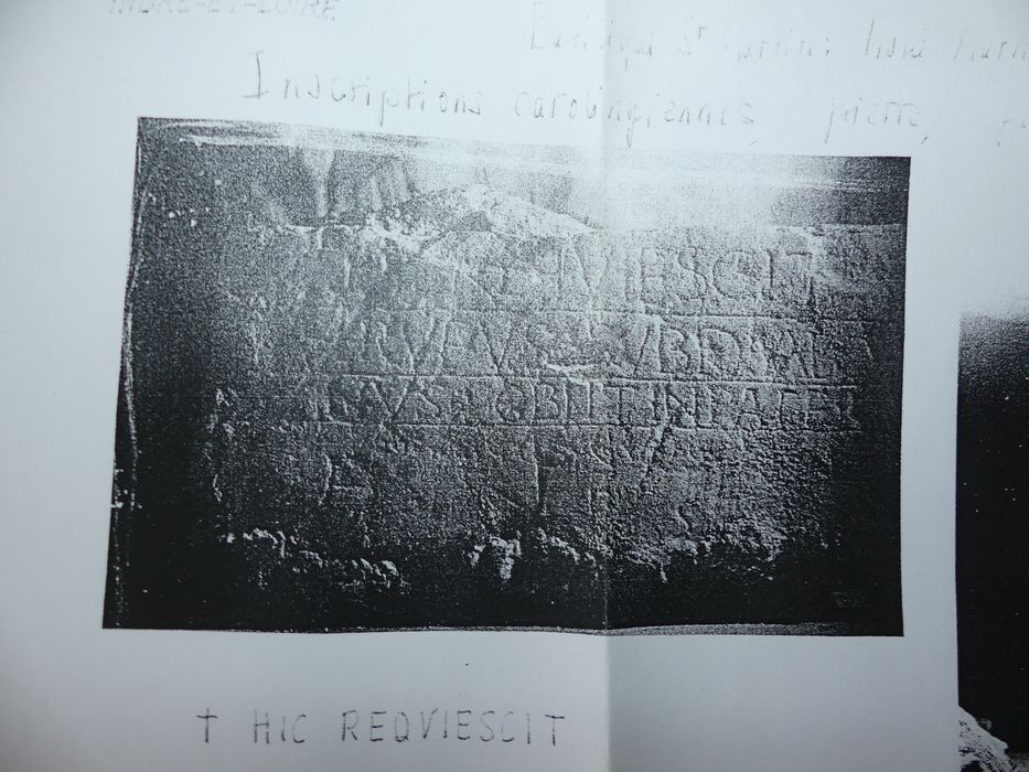 Plaque commémorative d'Eryus, sous-diacre (fragment)