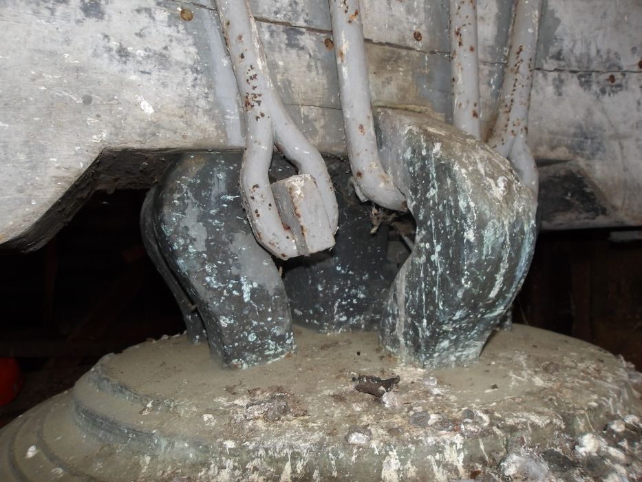 cloche dite Geneviève, détail de l’anse