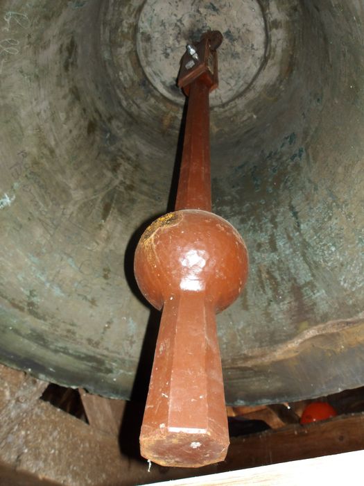 cloche dite Geneviève, détail du battant