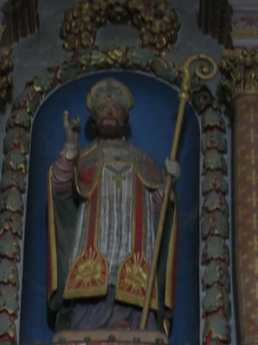 Trois statues : Saint Martin, Saint Pierre, Saint Paul