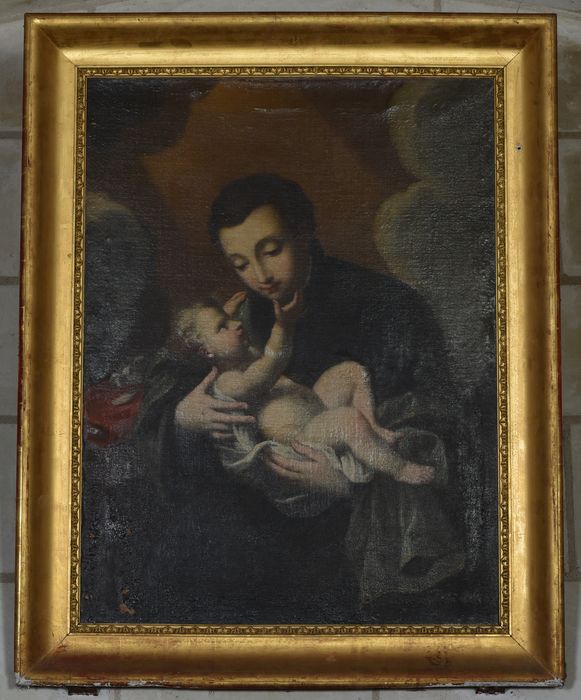 Tableau et son cadre : Saint Stanislas Kostka