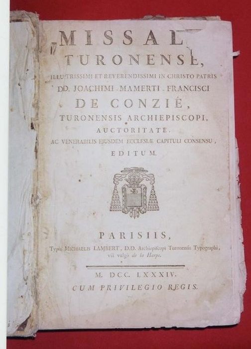 Missel du diocèse de Tours