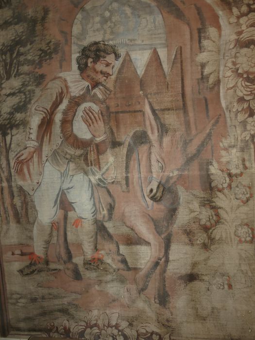carton de tapisserie illustrant L’Histoire de Don Quichotte