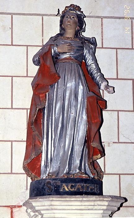Statue : Sainte Agathe