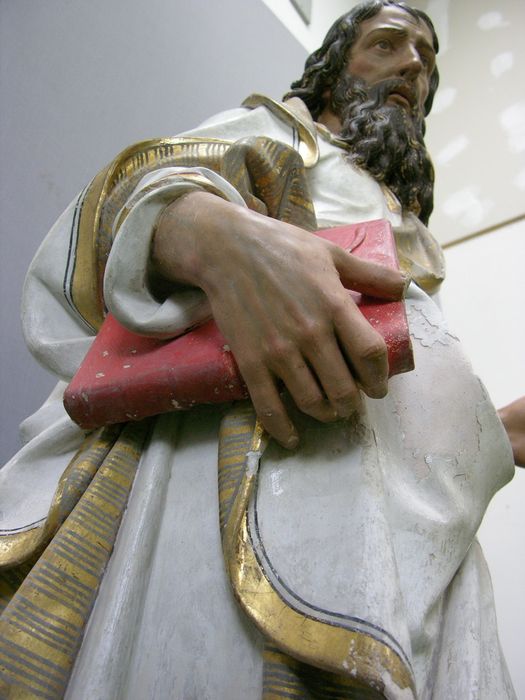 statue : Saint Paul, détail