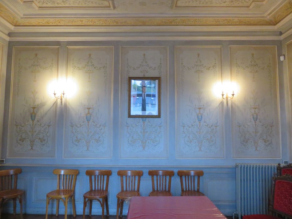 lambris de revêtement, vue partielle