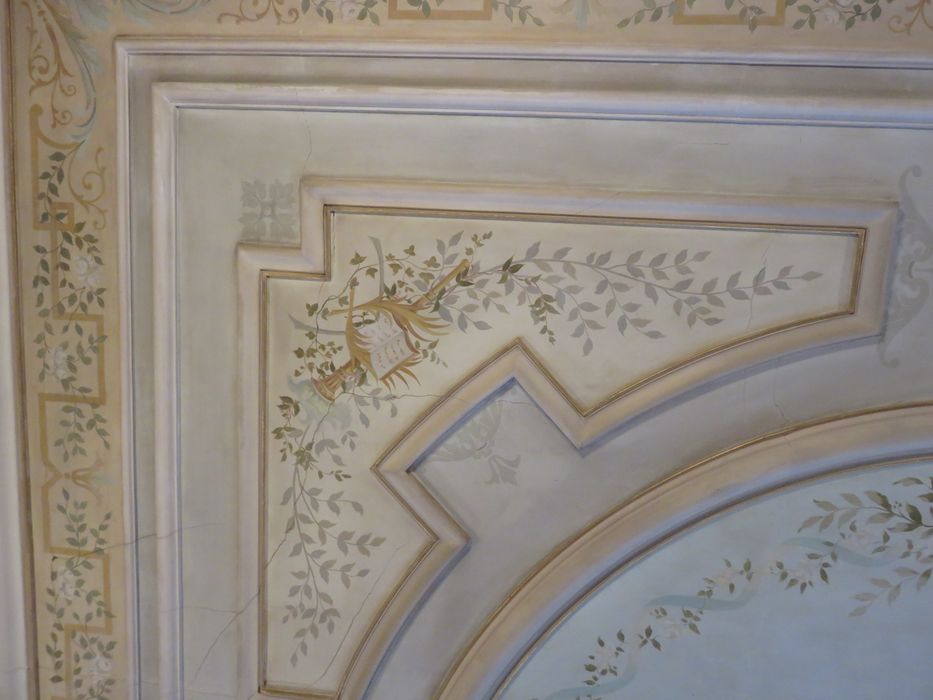 plafond, détail