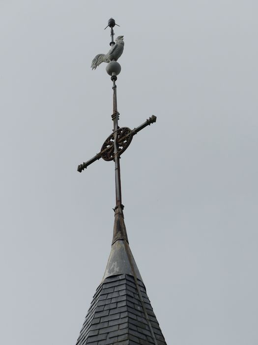 détail du coq de clocher