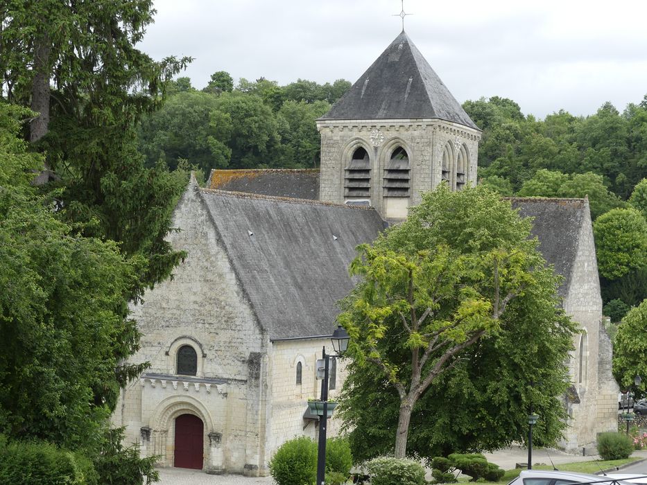 vue partielle de l’église depuis le Sud-Ouest