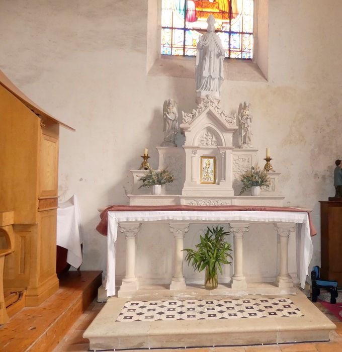 autel du transept sud