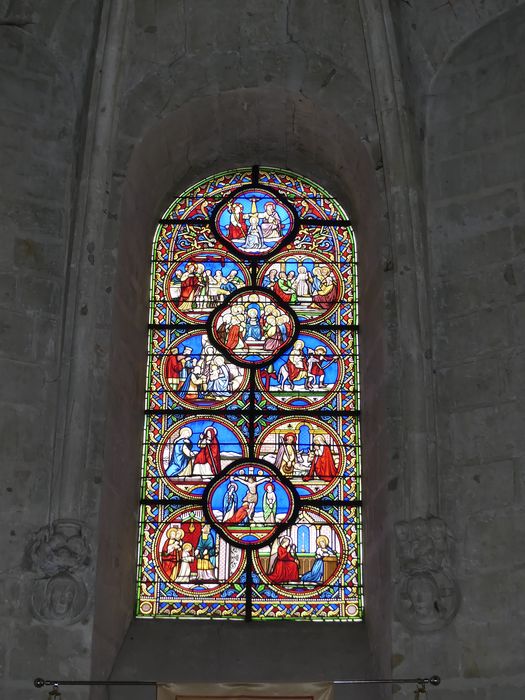verrière axiale du choeur