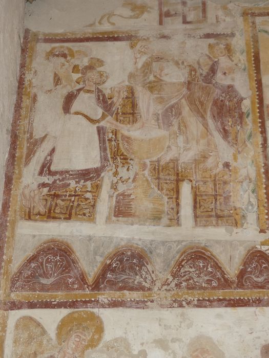 peinture monumentale (fragments), détail