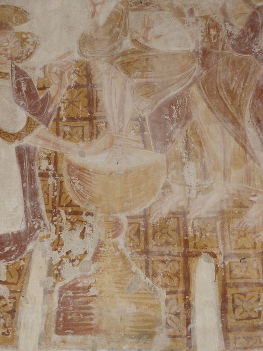 peinture monumentale (fragments), détail