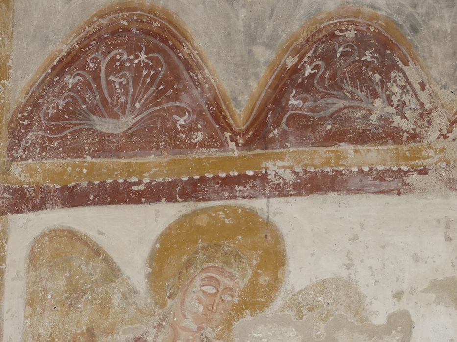 peinture monumentale (fragments), détail