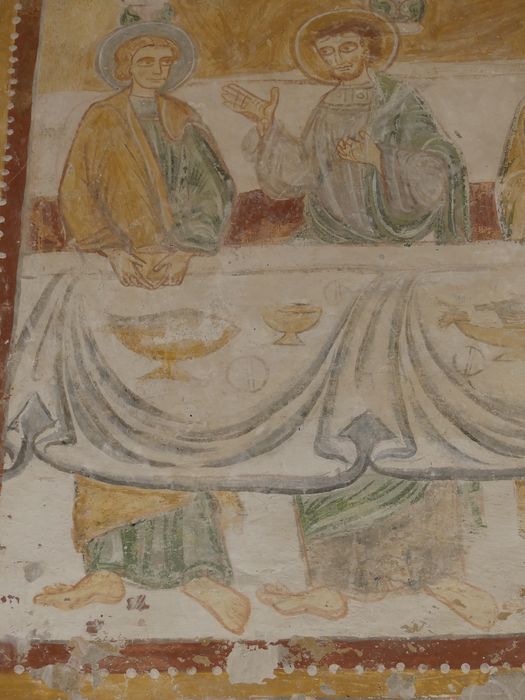 peinture monumentale (fragments), détail