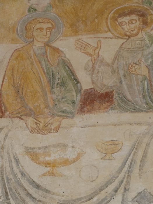 peinture monumentale (fragments), détail