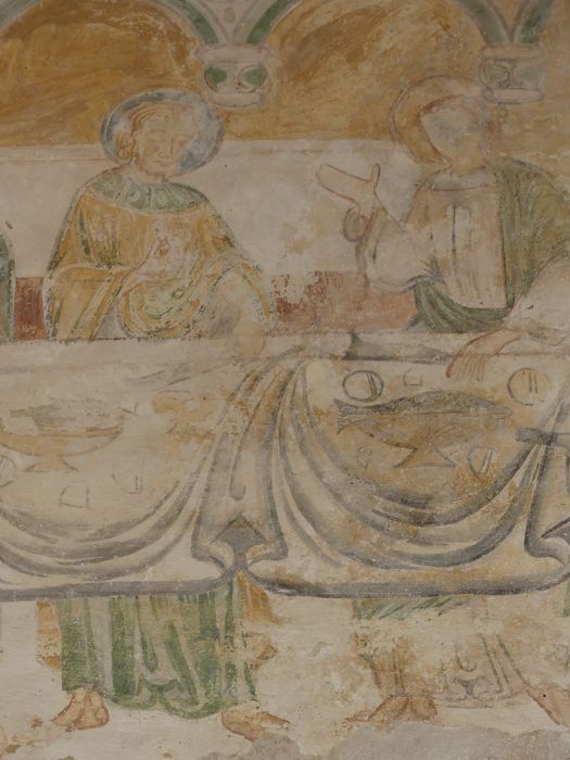 peinture monumentale (fragments), détail