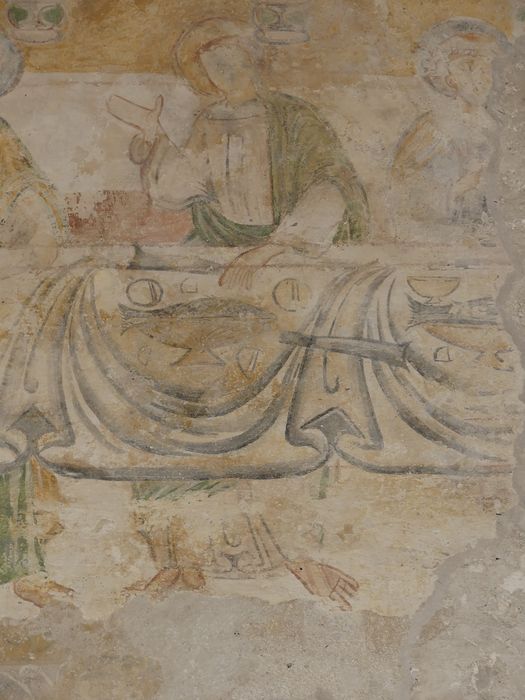 peinture monumentale (fragments), détail