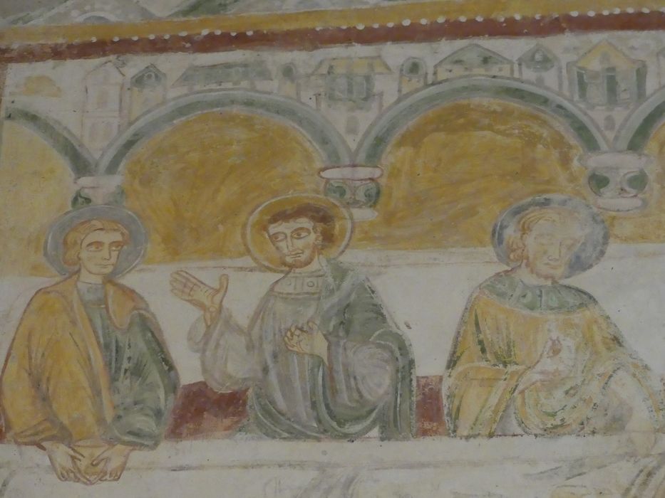 peinture monumentale (fragments), détail