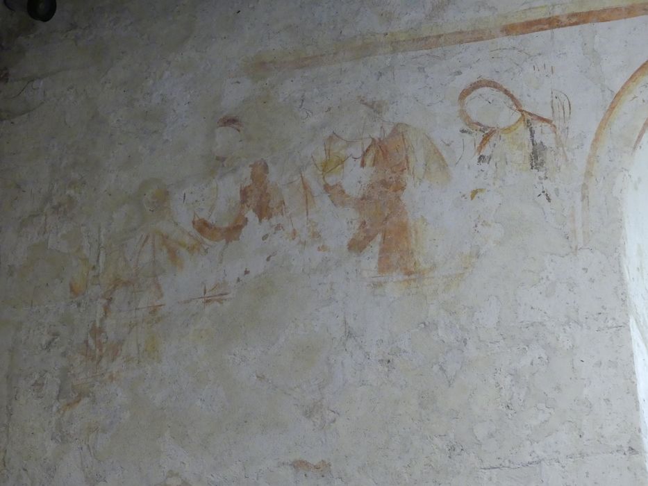 peinture monumentale (fragments), détail