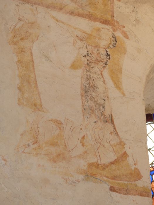 peinture monumentale (fragments), détail