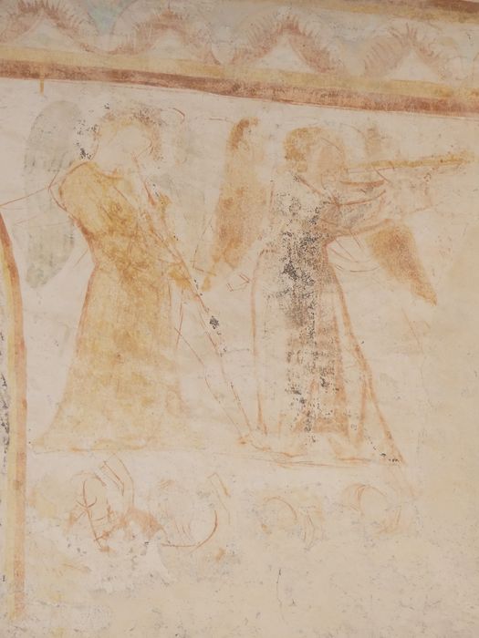 peinture monumentale (fragments), détail