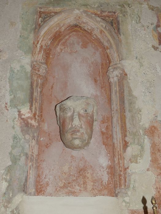 statue (fragment) : Visage