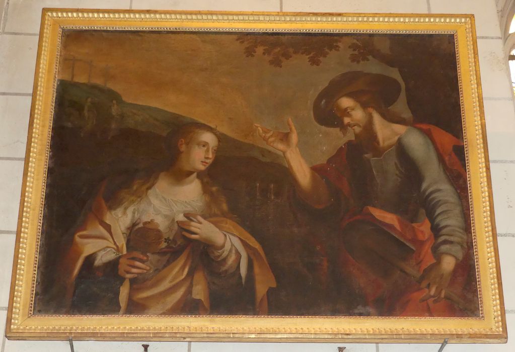 tableau : Apparition du Christ en jardinier à sainte Marie-Madeleine
