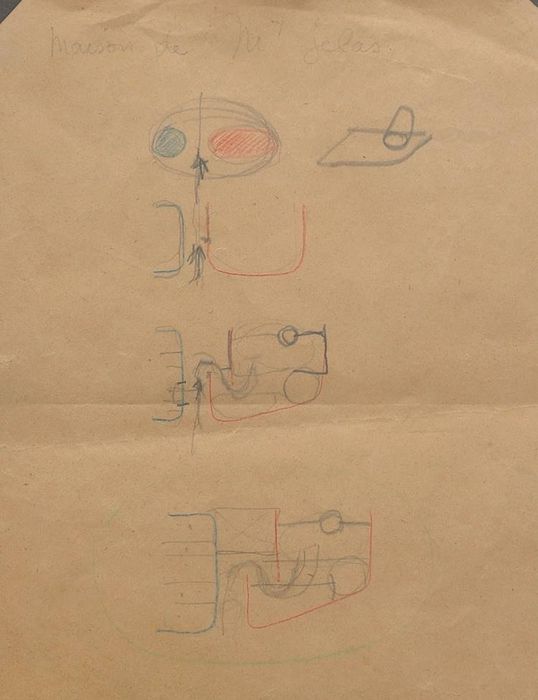 Plan de la maison Le Bateau Ivre