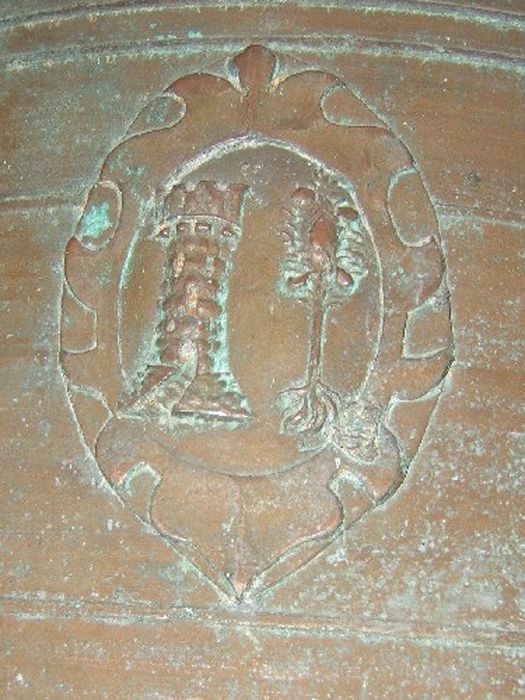cloche de beffroi, détail - © Ministère de la Culture (France), Conservation des antiquités et des objets de l’Isère – Tous droits réservés 