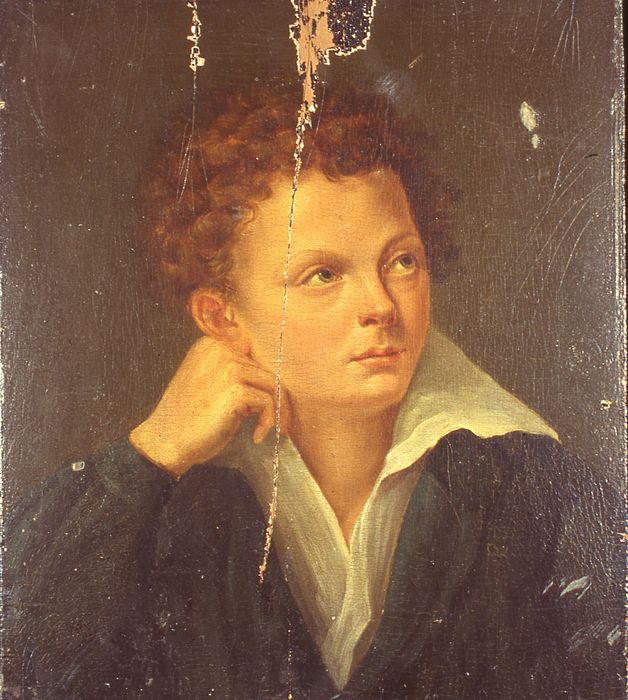 tableau : Portrait de jeune homme - © Ministère de la Culture (France), Conservation des antiquités et des objets de l’Isère – Tous droits réservés