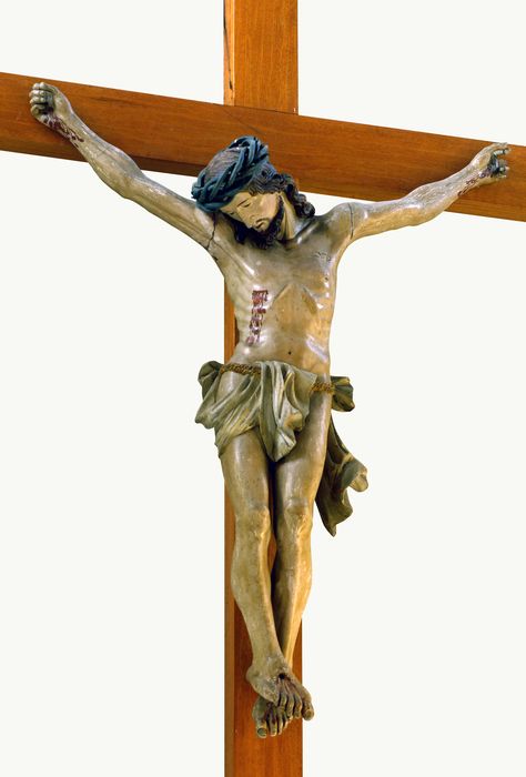statue : Christ en croix