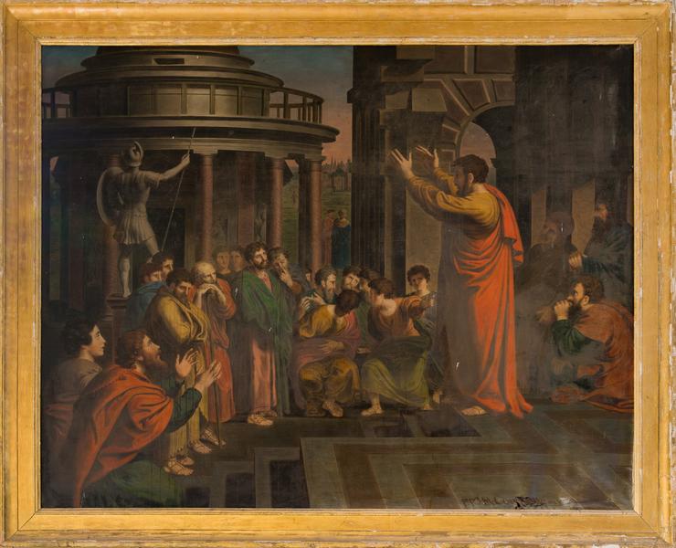 Tableau : saint Paul, vue générale