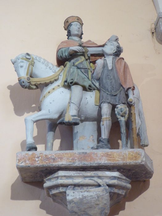 statue équestre : Saint Martin