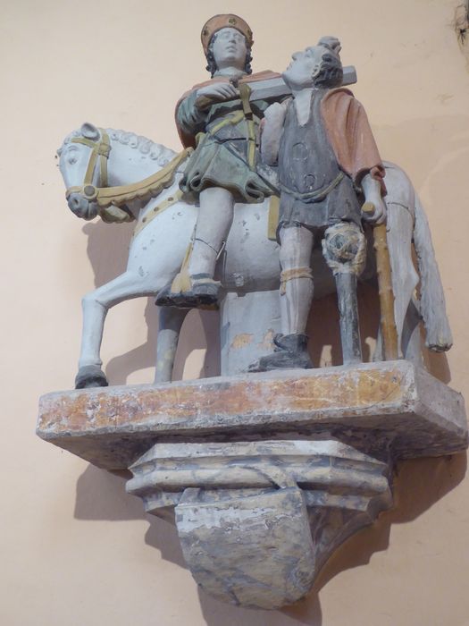 statue équestre : Saint Martin