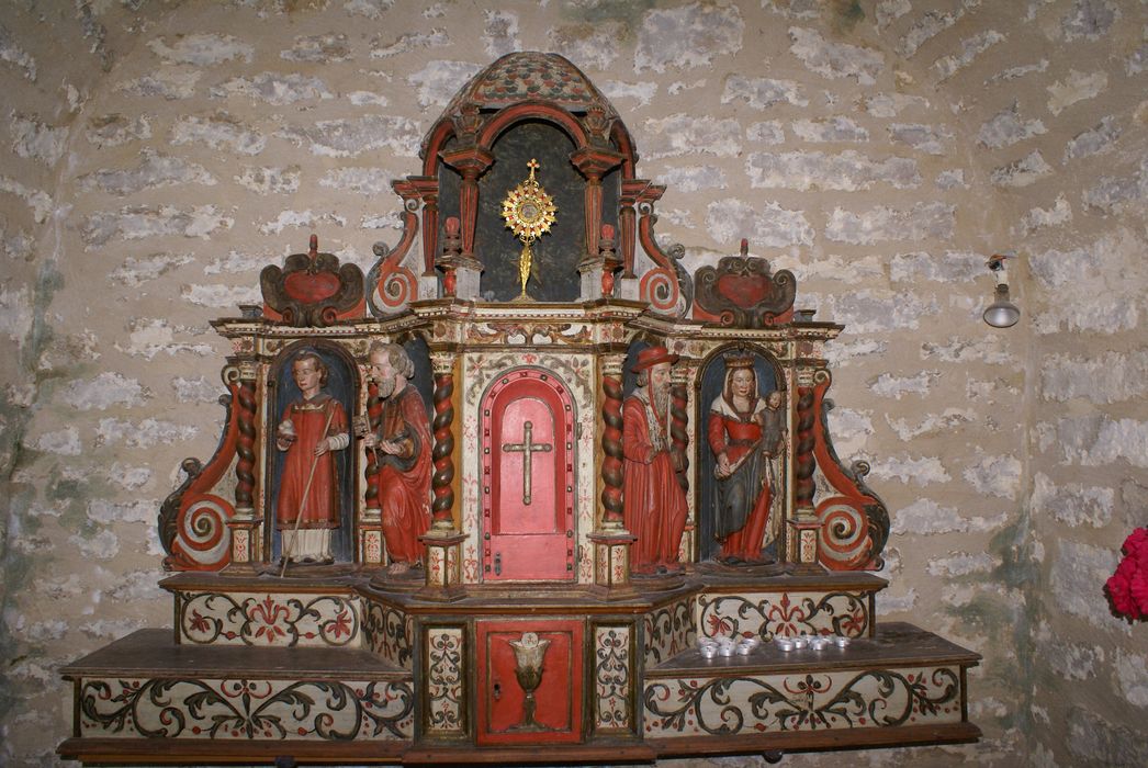 retable, tabernacle - © Ministère de la Culture (France), Conservation des antiquités et des objets d’art du Jura - Tous droits réservés