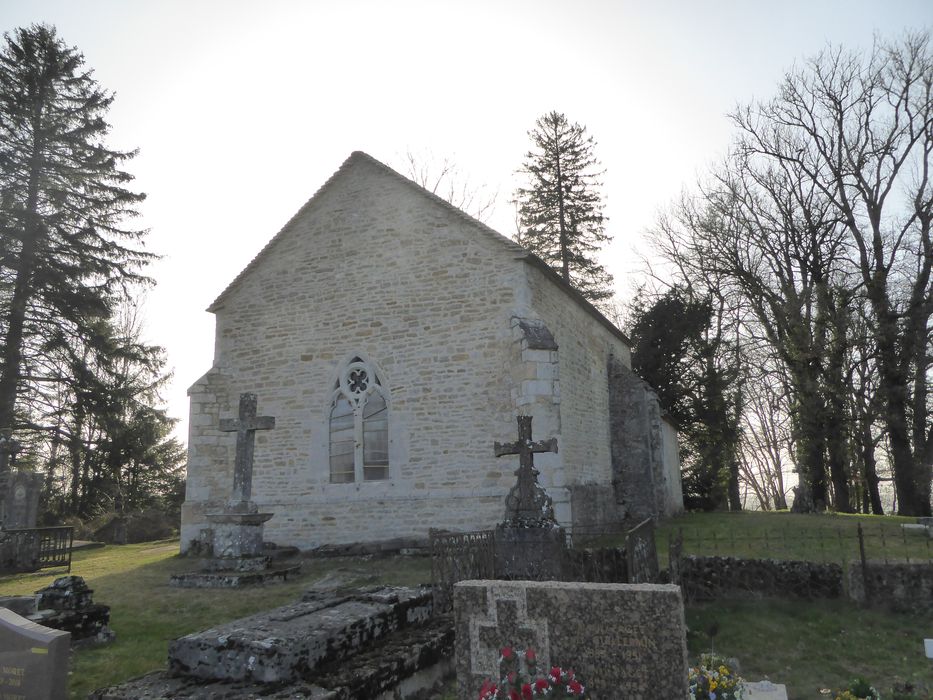 Chapelle Saint-Etienne : Chevet, vue générale