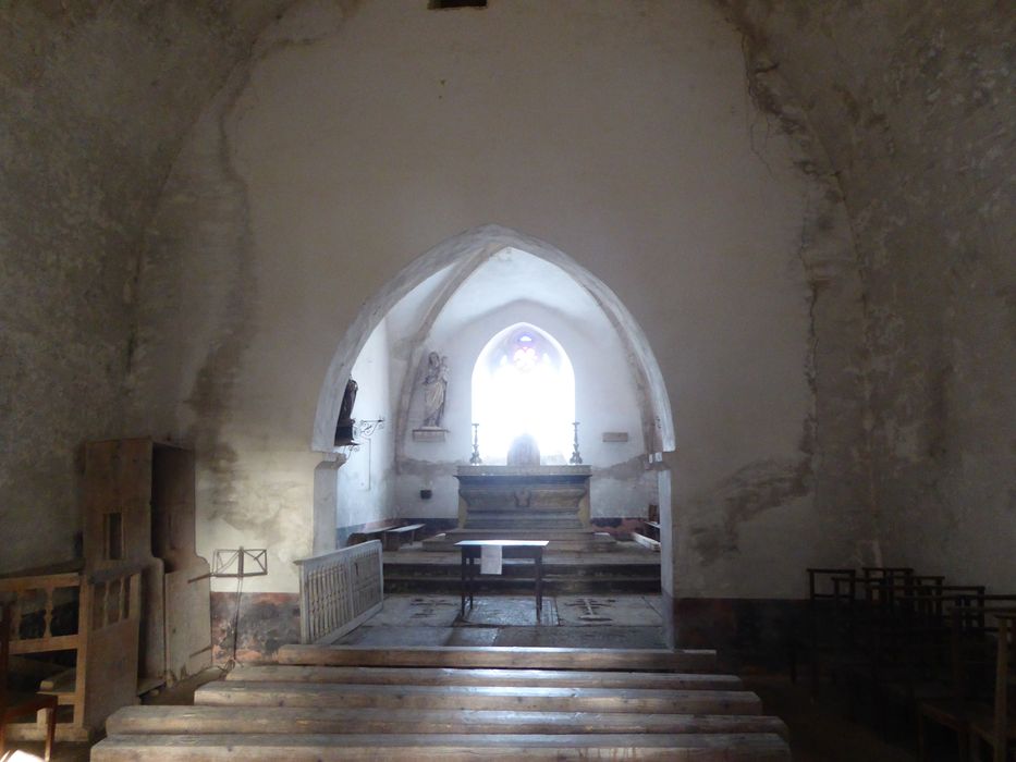 Chapelle Saint-Etienne : Choeur, vue générale