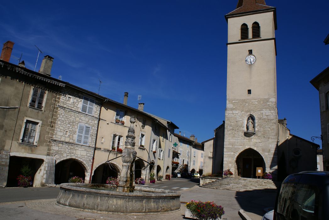 clocher, façade ouest