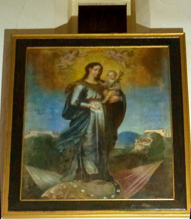 tableau : Notre-Dame libératrice - © Ministère de la Culture (France), Conservation des antiquités et des objets d’art du Jura – Tous droits réservés