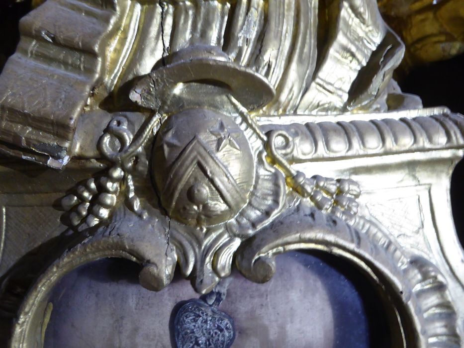 statue-reliquaire : saint François de Sales, détail - © Ministère de la Culture (France), Conservation des antiquités et des objets d’art du Jura – Tous droits réservés