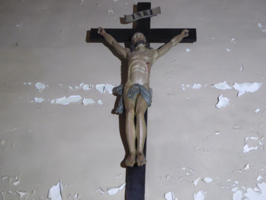 croix : Christ en croix - © Ministère de la Culture (France), Conservation des antiquités et des objets d’art du Jura – Tous droits réservés