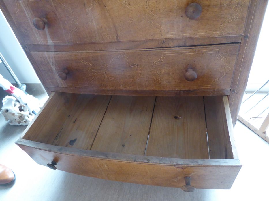 commode, détail