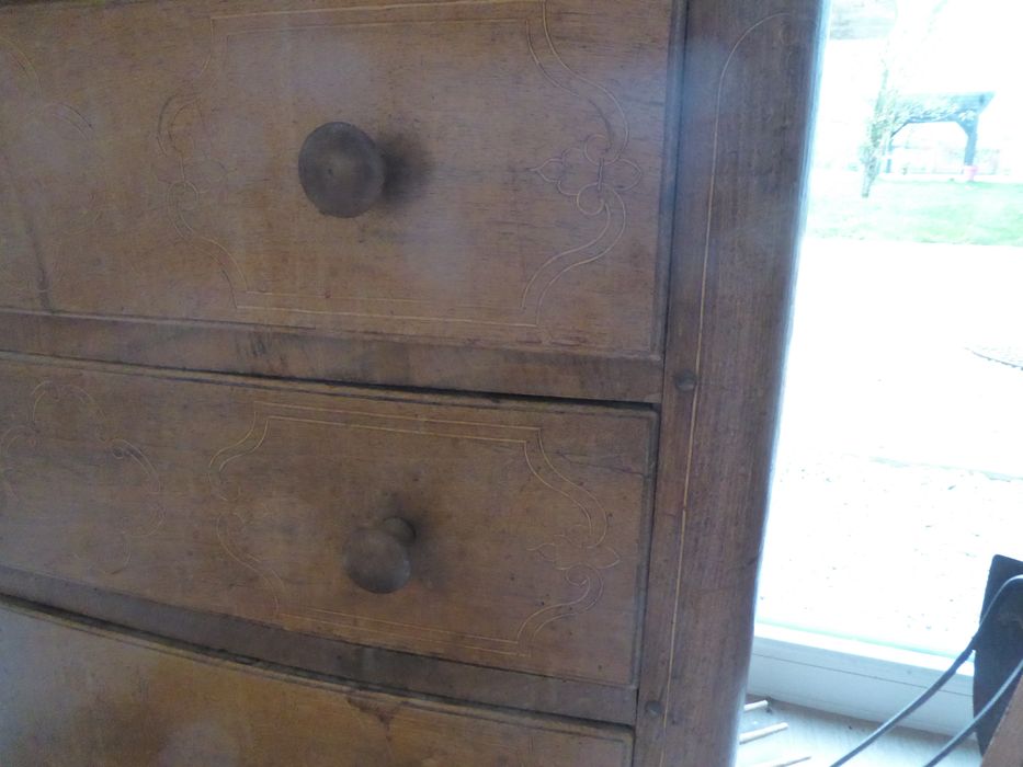 commode, détail