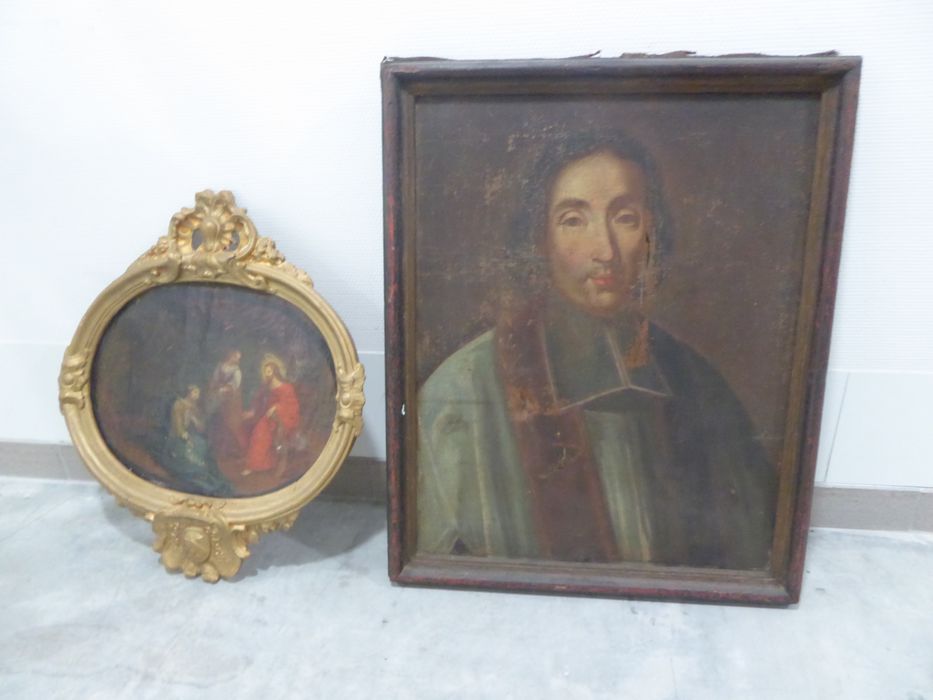 tableau : Chanoine Garnier - © Ministère de la Culture (France), Conservation des antiquités et des objets d’art du Jura – Tous droits réservés