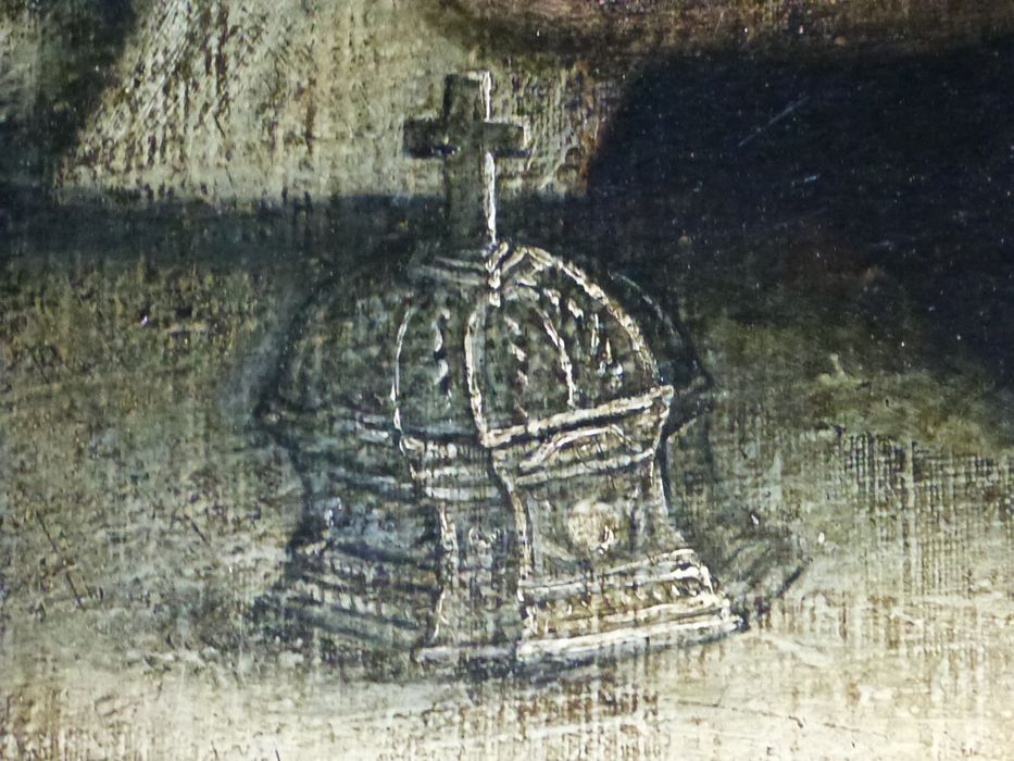 tableau : Chanoine Champereux, détail - © Ministère de la Culture (France), Conservation des antiquités et des objets d’art du Jura – Tous droits réservés